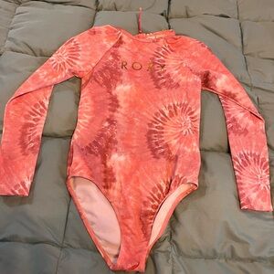 Girls Roxy rash guard swimsuit